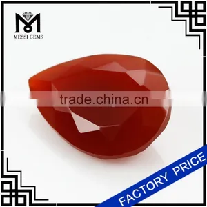 Fashion Red Agate Stone Gem For Jewelry Making thumbnail-3
