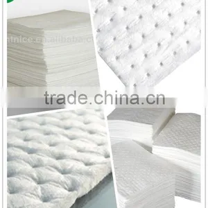 Oil Spill Containment Pads Made of Polypropylene Fiber thumbnail-2