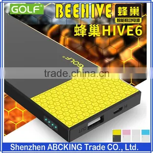 GOLF HIVE Honeycomb Series Power Bank 3000mAh / 5000 MAh / 6000 MAh Universal Charger Portable External Battery Powerbank thumbnail-1