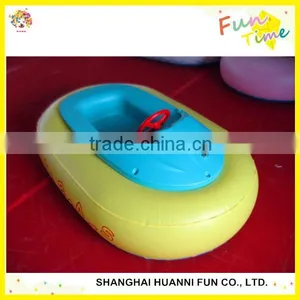 Inflatable Electric Motor Bumper Boat for Kids Water Playing Game thumbnail-1