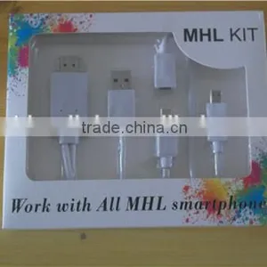 Cabletolink 1080P Mobile HD Link MHL Micro USB to HDMIHDTV ADAPTER CABLE LEAD FOR Phone/Tab thumbnail-3