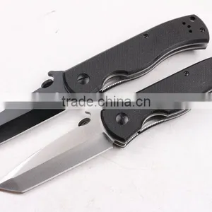 OEM Outdoor Climbing Survival Folding Knife Camping Hunting Knife thumbnail-1