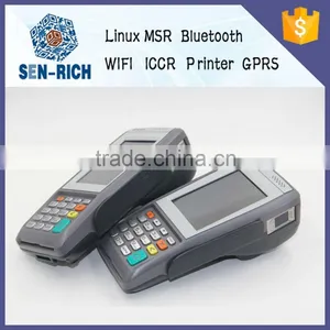 3.5 Inch Portable POS Terminal With Linux OS, MSR,Wifi,Bluetooth thumbnail-2