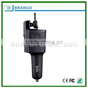 In-ear Wireless Headset With Car Charger Powered thumbnail-3