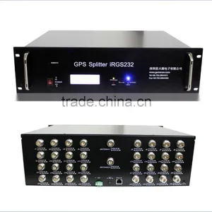 Dual Antennas Input 32 Way GPS Power Splitter With Antenna Alarm thumbnail-1