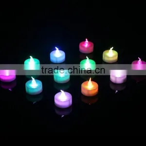 Flashing Led Candle Tea Light With Logo Printing,all Sizes Available 24pcs/set thumbnail-1