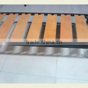 Metal Bedstead With Wooden Slats thumbnail-1