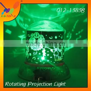 Whole Sale New 360 Degree Rotating Change Colors LED Projection Decoration Night Light Mini Party Light Rotating Holiday Light thumbnail-2