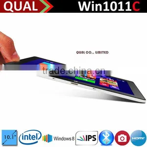 Hot Selling !10 Inch Cheap Windows 7 Tablet pc Intel Baytrail-T Z3740D (Quad-core) 2G/32G 2.0MP/2.0MP Bluetooth 4.0 C thumbnail-1