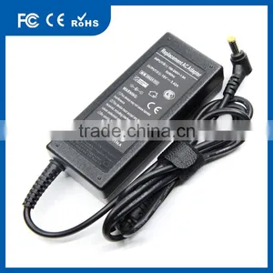 19V 3.42A 5.5x1.7MM Yellow Tip Laptop AC 110v to 240v Adapter thumbnail-1