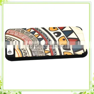 Custom Colorful Design Wood PC Cover Phone Cases For IPhone6 Case thumbnail-3