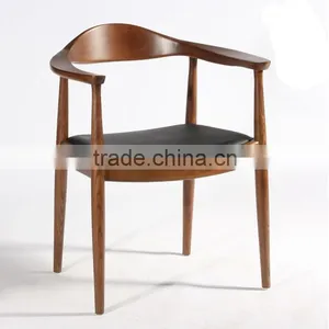 Kennedy Chair Hans Wegner Presidential Chair Wood Dining Chair thumbnail-3