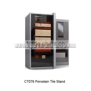 Tile Stone Samples Display Rack Stand/marble and Granite Laminate Samples Exhibit Display in Trade Show CT076 thumbnail-1