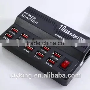 USB Adaptor, 10 Port USB Charger thumbnail-1