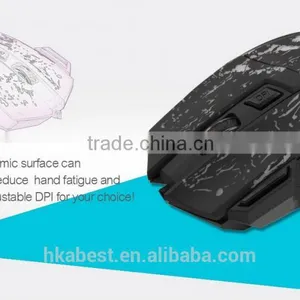 LED Lighting DPI 3D 7 Buttons Computer Notebook Gaming USB Wire Game Mouse thumbnail-3