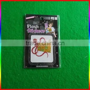 Glitter Sticker on the Pencil Colorful Dazzling thumbnail-3