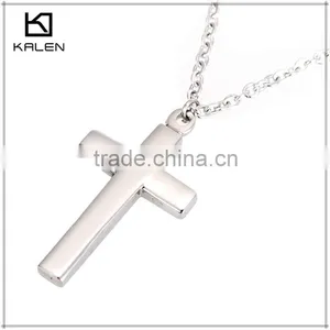 Hot Selling Good Price Fashion Style Simple Design Stainless Steel Cross Pendant thumbnail-2