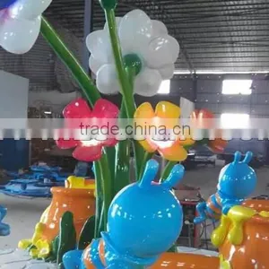 Hot Sale New Amusement Park Equipment Outdoor Playground Equipment Honey Pot Merry go Round Kiddie Ride thumbnail-2