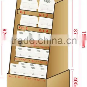 Cardboard Pop Display Rack, Corrugated Cardboard Pop Display Rack, Pop Display Rack thumbnail-1
