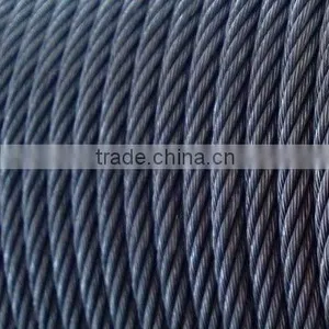 40mm 6*9W+IWR Steel Wire Rope for Cableway thumbnail-1