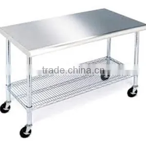 Work Table With Wheels thumbnail-1