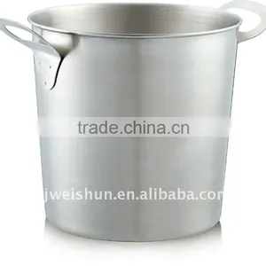 5000ml Silver Champagne Ice Bucket With Handle thumbnail-1