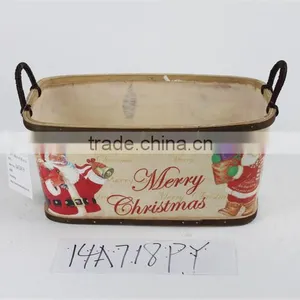 Christmas Basket,Christmas Decoration Basket,decoration,gift Packing Basket thumbnail-1