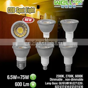 UL ES 3w 4w 5w 6w 7w MR16 COB Gu10 Narrow Beam Angle Led Spotlight thumbnail-1