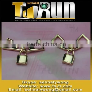 China Wholesale High Quality Metal Handbag Lock ,bag Lock thumbnail-1