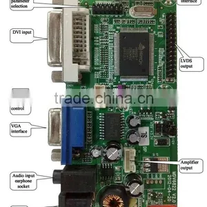 MDV6822 PC Board Supports TFT LCD Panel Come True LCD Display Or Advertising Machine Digital Photo Frame thumbnail-1