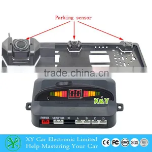 License Plate Frame Parking Sensor ,car Parking Assist Reverse Led Parking Sensor XY-5202L thumbnail-1