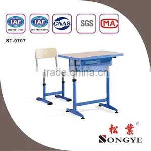 AP Good Quality Height Adjust School Desk With Chairs thumbnail-1