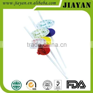 New Design Flexible Drinking Straw With Umbrella/fruit/palm Tree thumbnail-6