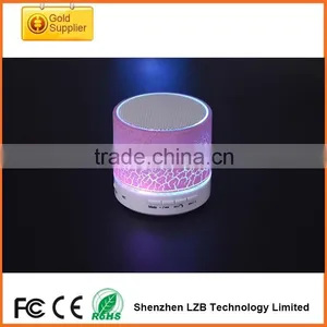 Good Quality New Fashion Lighting Mini Portable Speaker Wireless Bluetooth Speaker With Led Light thumbnail-2