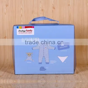 Customized Rigid Cardboard Packaging Box for Baby Clothes thumbnail-3