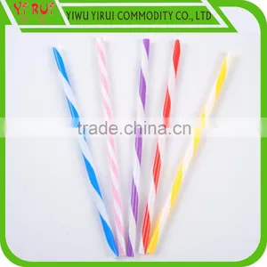 pp Food Grade Spiral Drinking Straws thumbnail-1