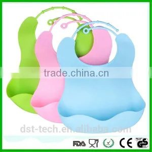 Washable Waterproof Silicone Baby Bib thumbnail-4