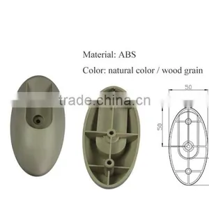 Other Furniture Hardware Type Wardrobe Tube Bracket Holder Plastic thumbnail-2