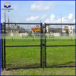 Galvanized PVC Coated Residential Chain Link Fence thumbnail-1