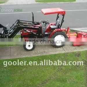 Mini Garden Tractor 4in1 Loader, LZ304,30HP, 4WD Tractor Fit With Front End Loader, Slasher Mower, thumbnail-1