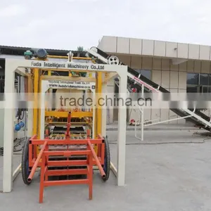 QT4-18 Full Auto Hydraform Full Auto Block Making Machine Sand Color Paver Brick Machine thumbnail-3