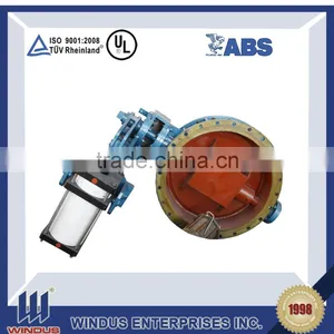 DN1100 PN58 Chain Drive Butterfly Valve thumbnail-1