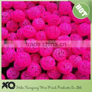 Rattan Natural Decorative Balls thumbnail-1