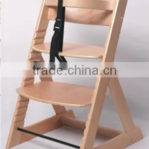 EN14988 Beech Wood Multifunctional Baby High Chair 3 in 1 High Chair Baby Feeding thumbnail-2