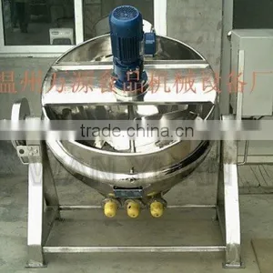 50L Tilting Jacketed Kettle in Stock Electric Heating Cooling Jacketed Kettle Jacketed Cooking Kettle thumbnail-1