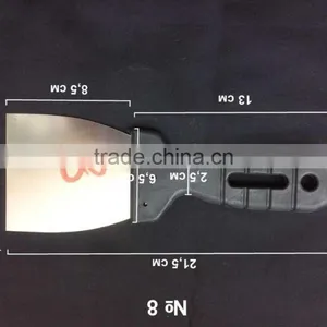 China Factory of Different Size Stainless Steel Putty Knife Scraper Plastic Handle With Free Samples thumbnail-6