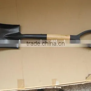 Garden Planting Shovel With Long Wood Handle thumbnail-2