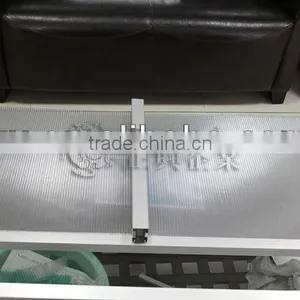 Polycarbonate Hollow Sheet With Clips 600mm/800mm/1040mm thumbnail-6