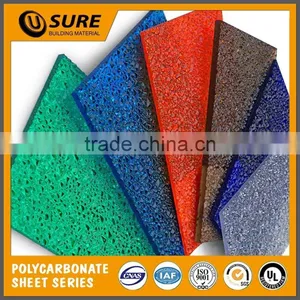 Transparent Colored Frosted Thin Plastic Embossed Sheet thumbnail-1