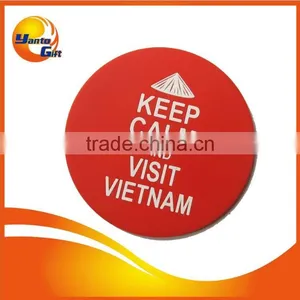 High Quality Custom Advertising PVC Coaster as Souvenir Gift thumbnail-1